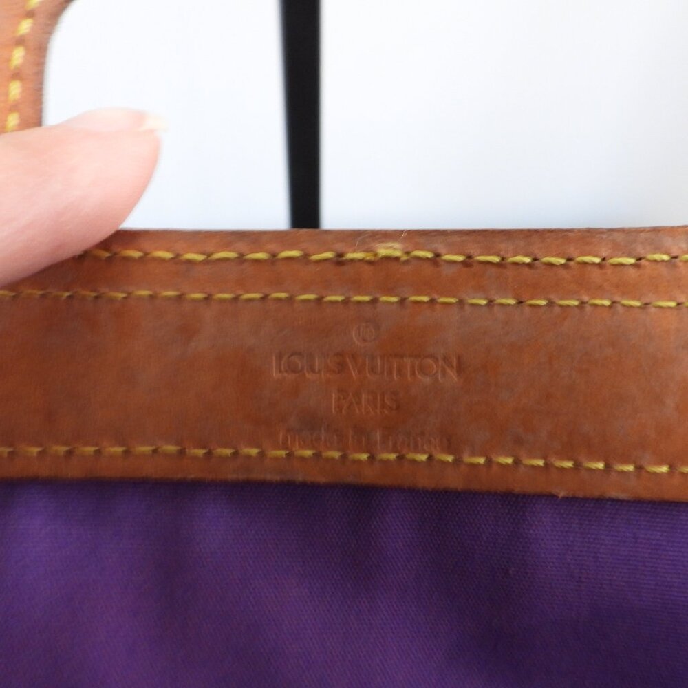 Louis Vuitton Burgundy Vernis Tote Bag - Picture 7 of 12